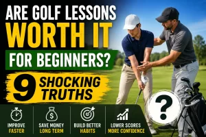 Are golf lessons worth it for beginners learning proper golf swing fundamentals with a professional instructor