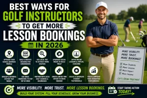How can golf instructors fill their lesson schedule quickly in 2026 with proven marketing strategies